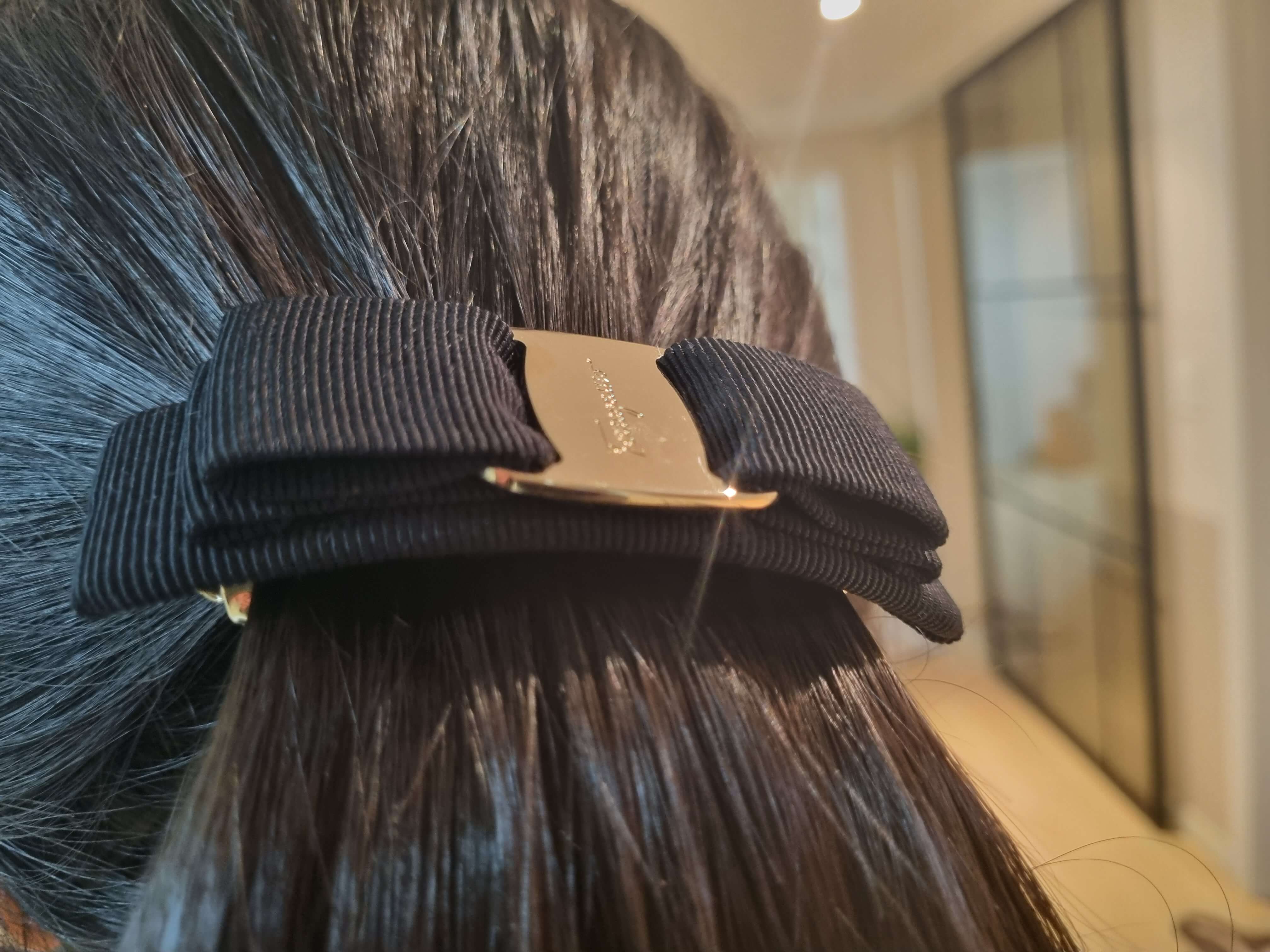 페레가모 헤어핀