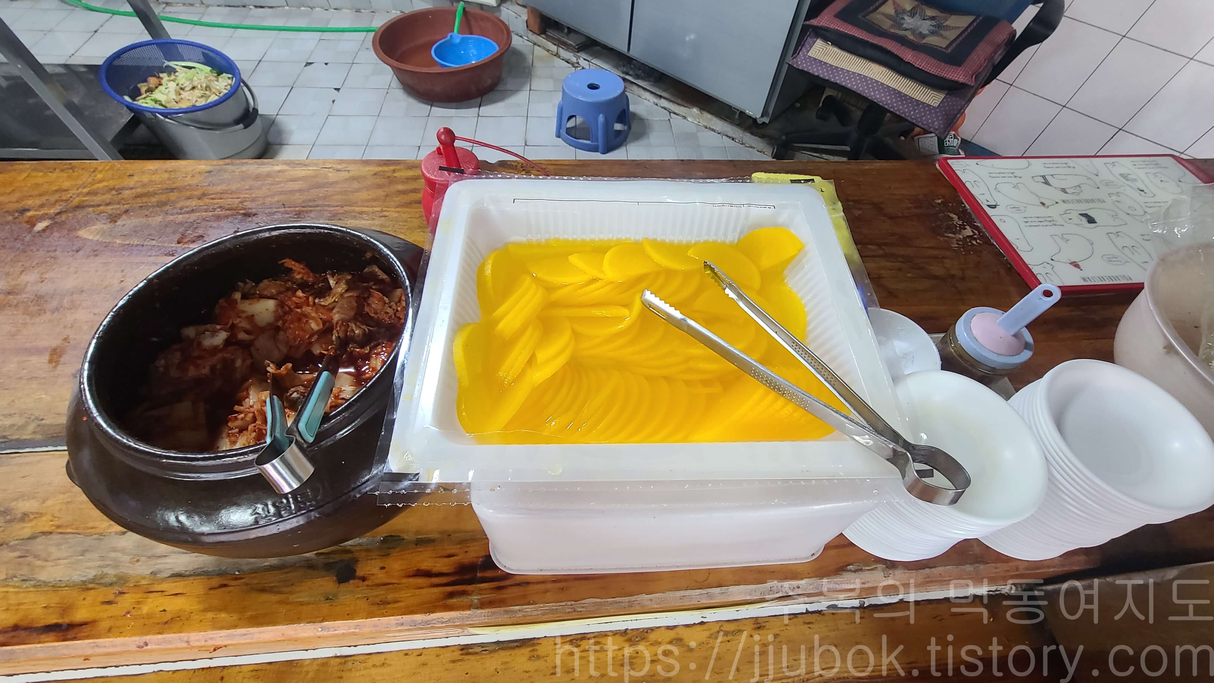 작전동-원조기계우동-셀프바