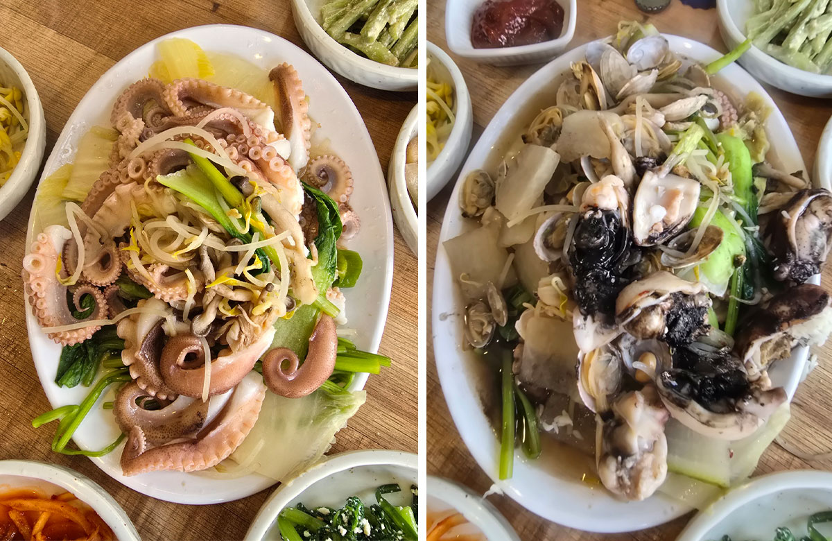 산 쭈꾸미 샤브샤브