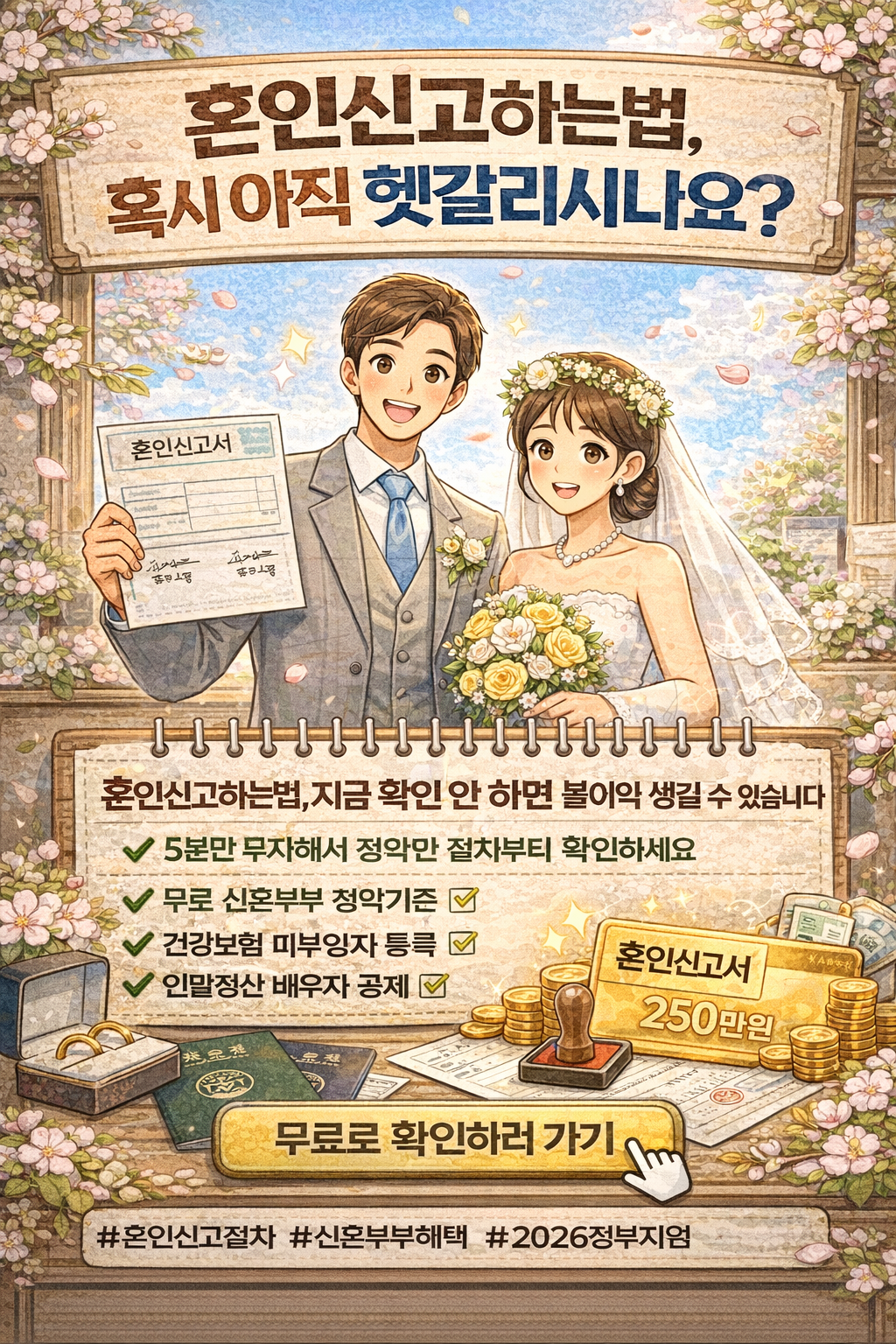 혼인신고하는법