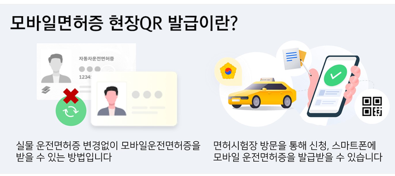 모바일면허증 현장발급
