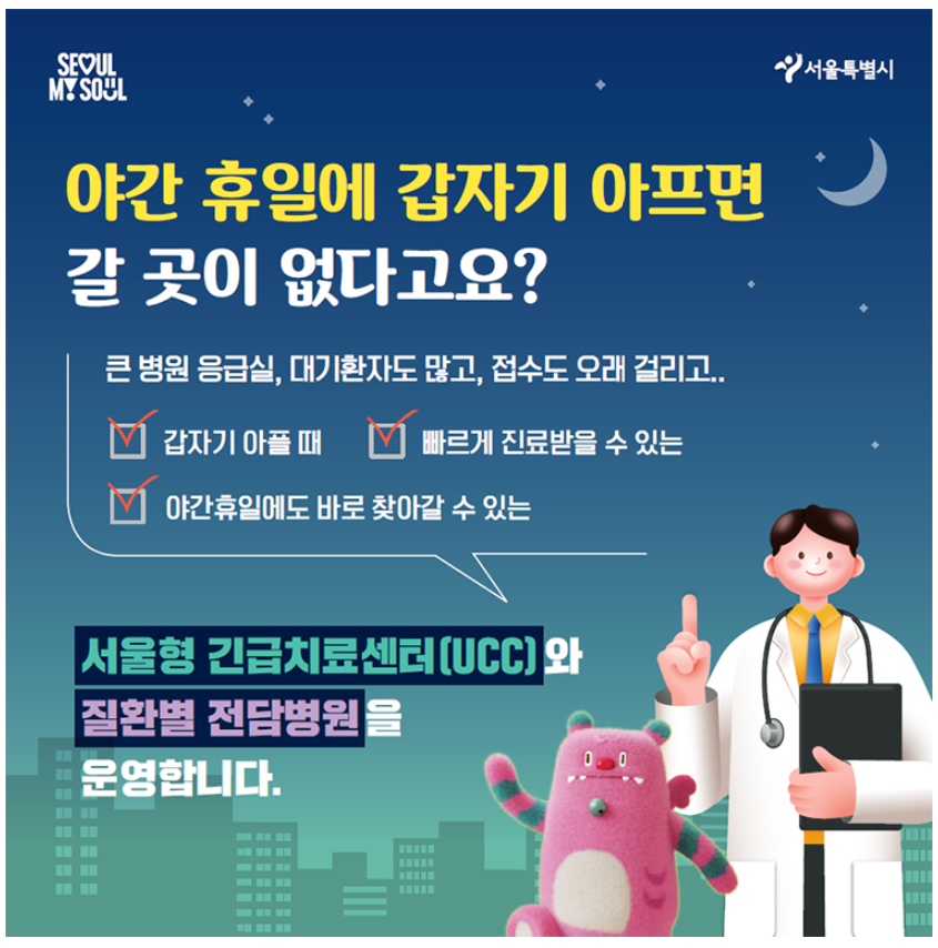 서울시, 야간·휴일 긴급 의료 시스템 강화