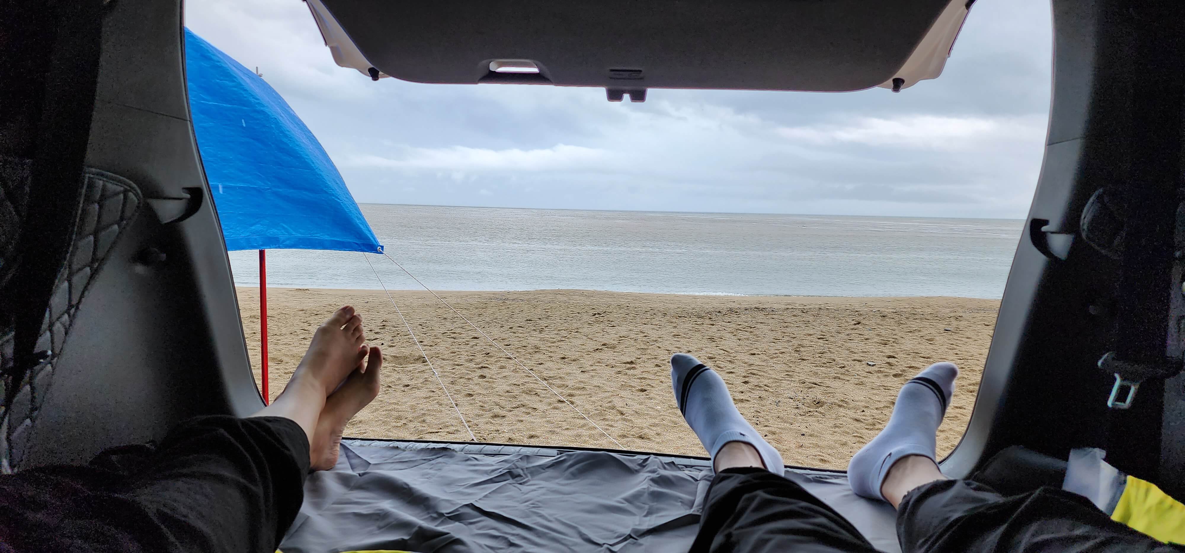 임랑해수욕장 차박 캠핑 카페 맛집 10