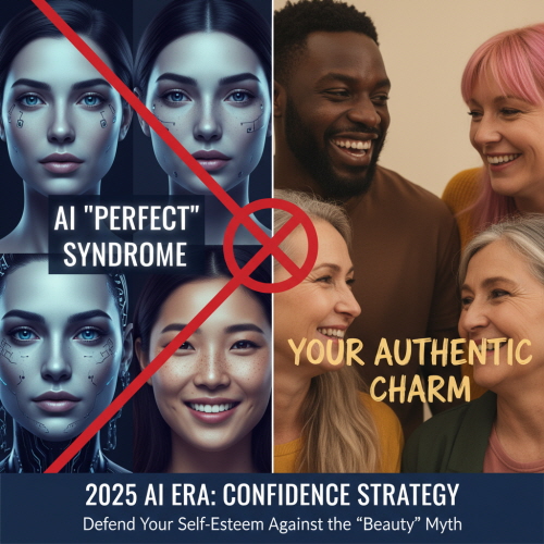 AI 이미지 생성 기술은 가상 인간의 비현실적인 아름다움을 만들며 외모 지상주의를 심화하지만 당신의 개성과 진정성이 최고의 매력이며 AI 시대의 자존감 방어 전략이다