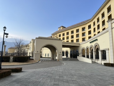 한화리조트 설악 쏘라노 프론트 입구