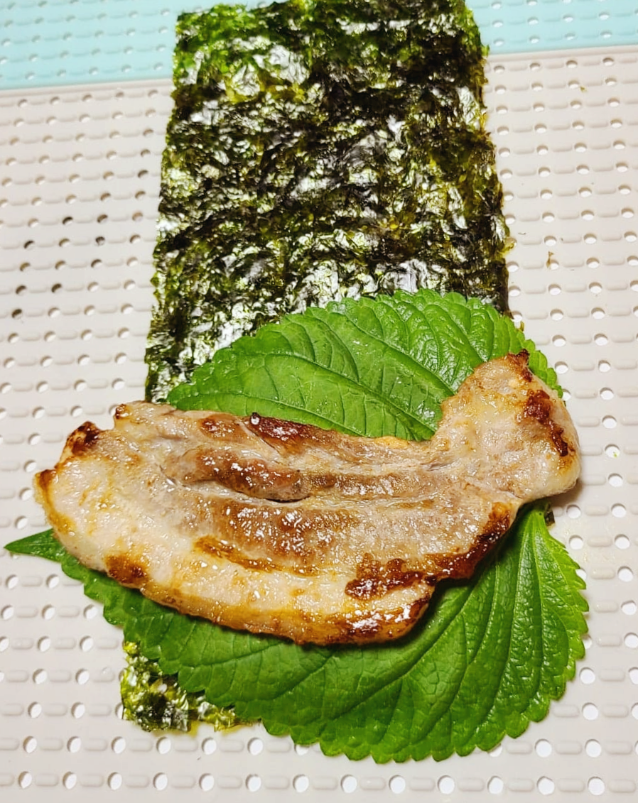 삼겹살김밥 만들기 / 항정살김밥 만들기