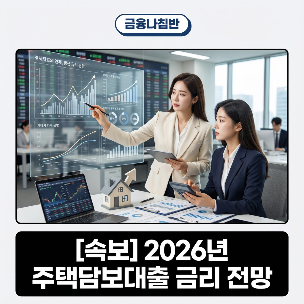 2026년 주택담보대출 금리 전망 01