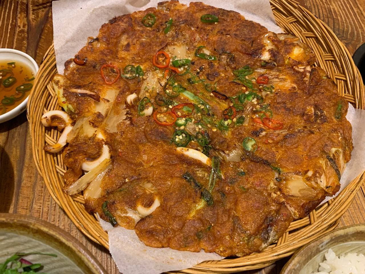 진해 맛집 돌담길 김치전