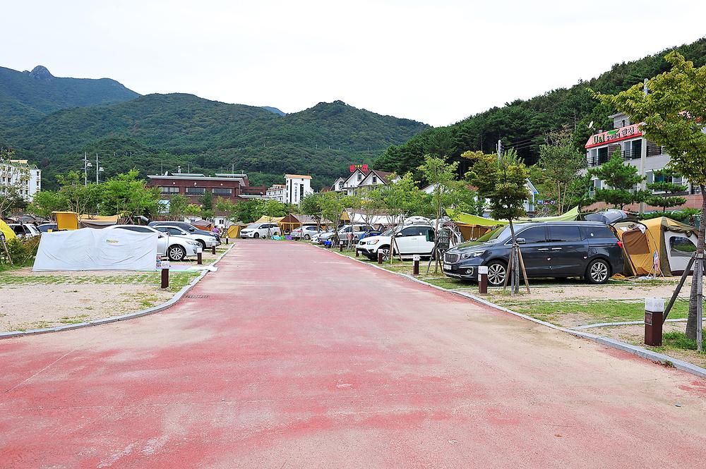 경상남도 거제시 학동자동차 야영장 소개