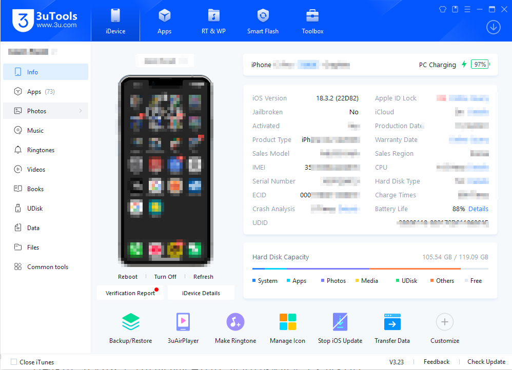 3utools 다운로드