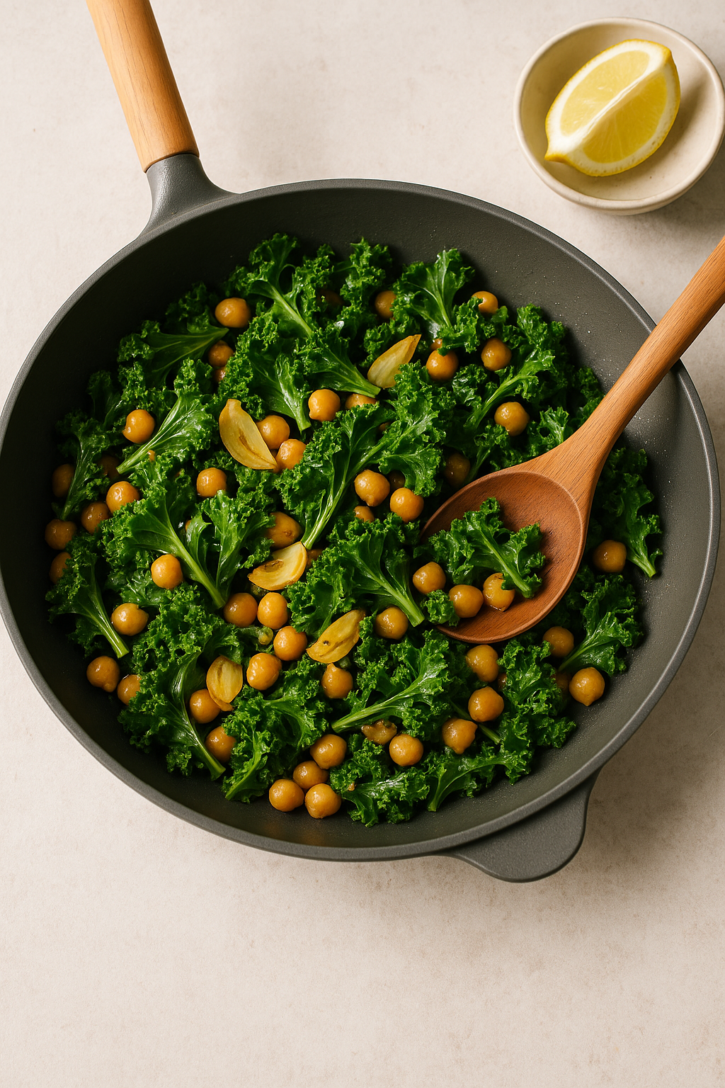 "고소한 컬리케일 들깨볶음 (열 조리 추천)"