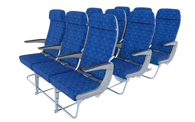 대한항공 보잉 B737 기본정보, 좌석배치도, 좌석 간격