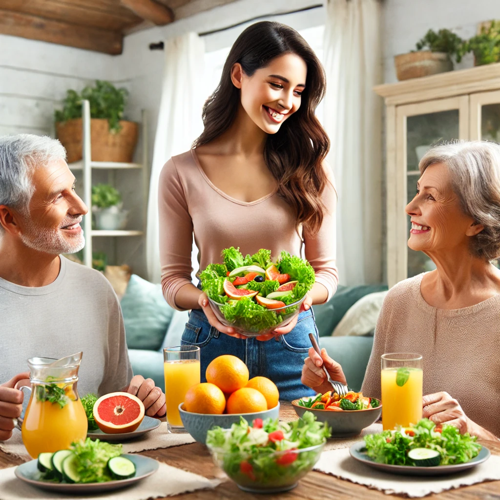 면역력 강화 식단 이미지