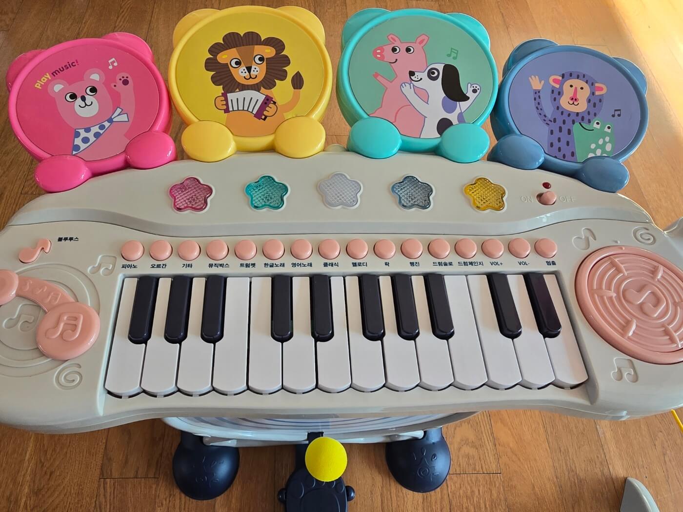 유아 크리스마스 선물 추천 - 하베브릭스 피아노드럼