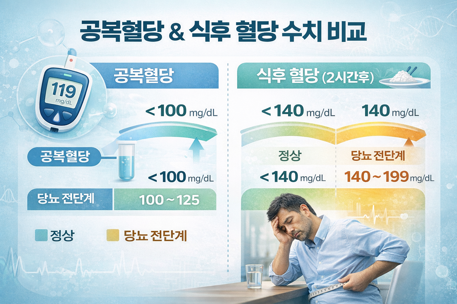 40대 당뇨 전단계 증상 알아보기