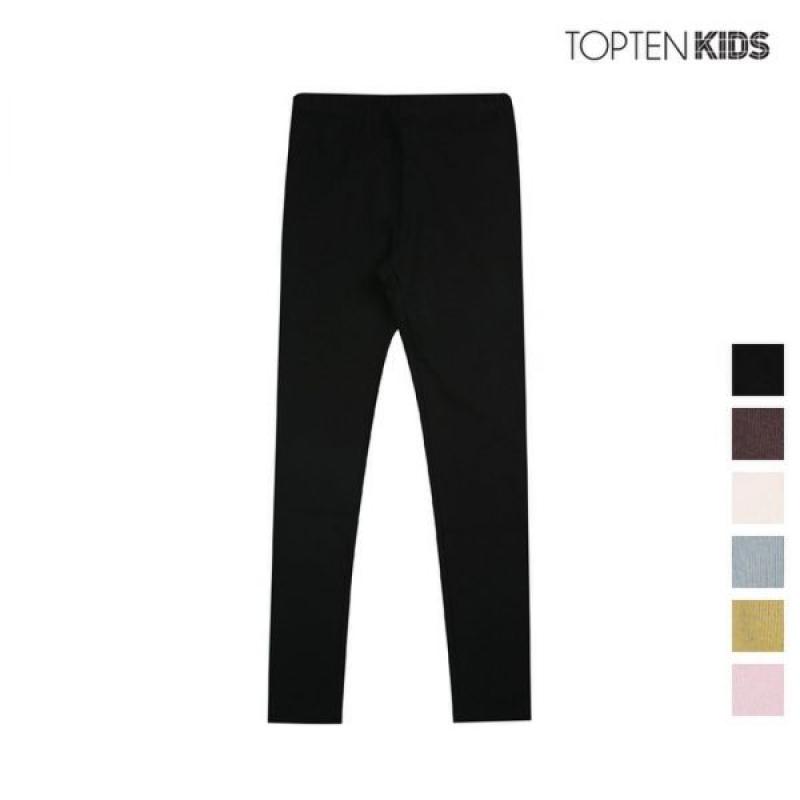 탑텐키즈 여아 골지 스판 레깅스 MKZ4PP2901