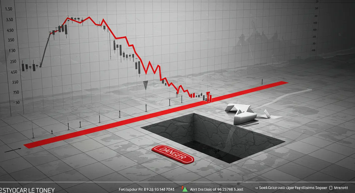 주가지수가 특정 하락 구간(녹인)을 터치하면 원금 손실이 발생하기 시작하는 ELS의 구조