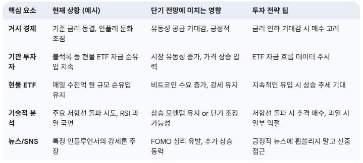 비트코인-단기-전망-투자-전략-핵심요소
