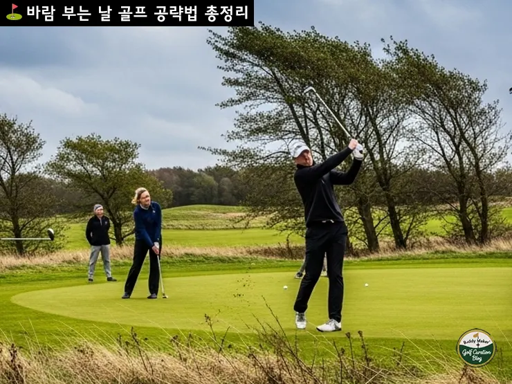 바람 부는 날 골프 공략법 총정리