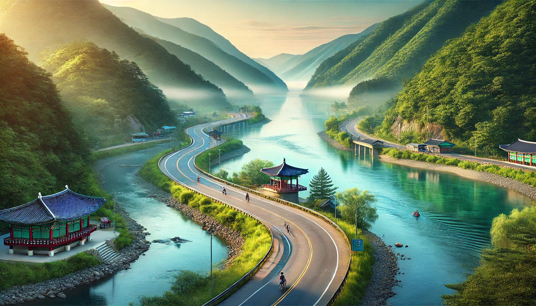 정선 동강 조양강길 사진