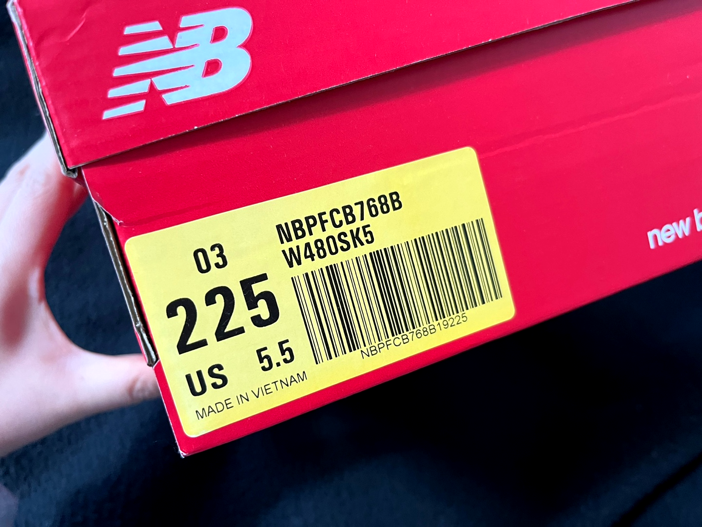 뉴발란스 480v5 트리플 블랙