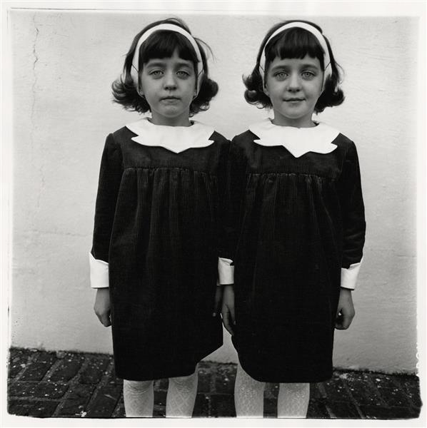Identical Twins by Diane Arbus