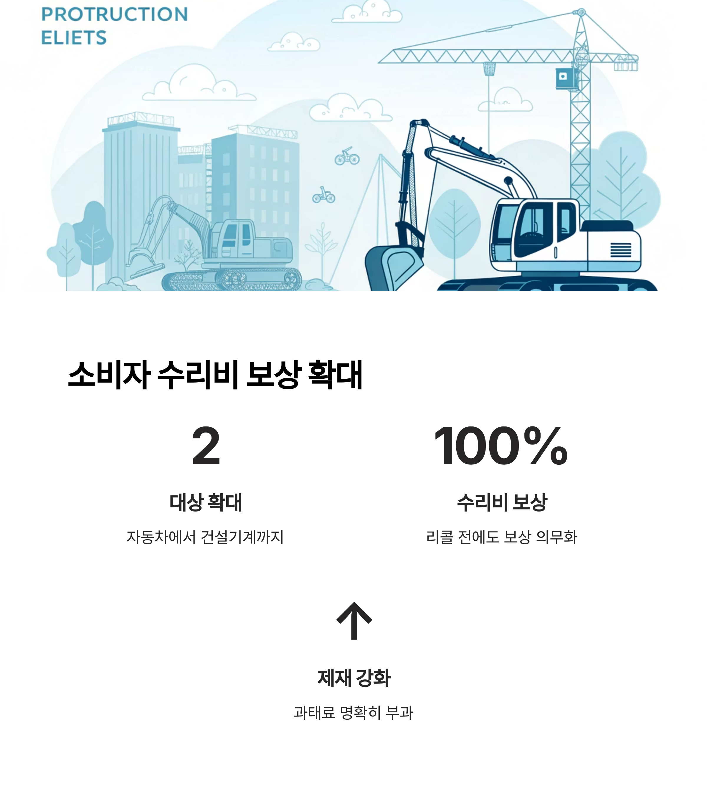 소비자 수리비 보상확대