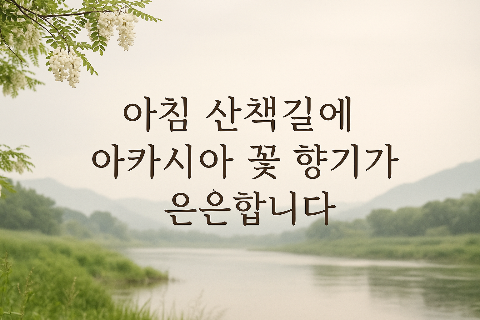 오늘의 한문장
