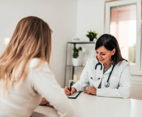 전문의 면담 사진