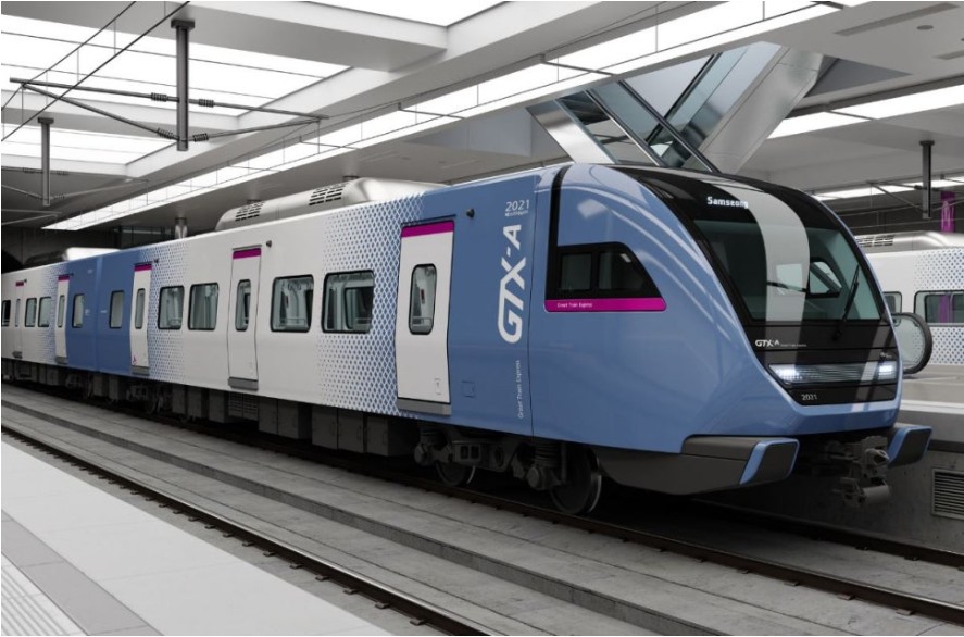 현재 운행중인 GTX A노선 광역급행열차