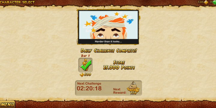 템플런2-무설치게임-종료-화면