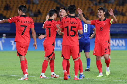 태국전 아시안게임 축구
