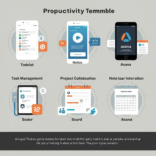 생산성 앱 비교 분석 및 활용 팁