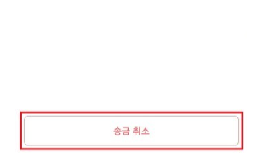 카카오뱅크 송금 취소