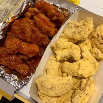 네네치킨 메뉴 추천 핫후라이드 시동점 네꼬닭 순살반반_7