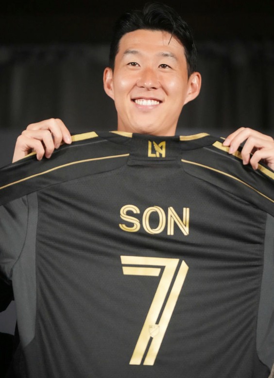 손흥민 LAFC 유니폼 전 세계 판매 1위 기록｜메시&middot;호날두 제친 이유 관련 사진
