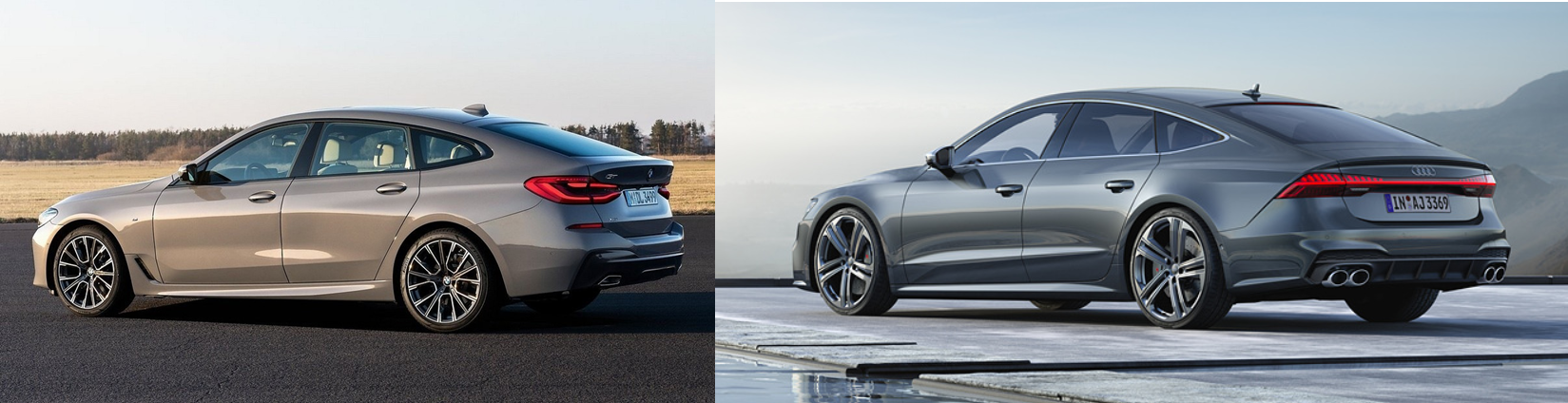 BMW 620d, 아우디 S7