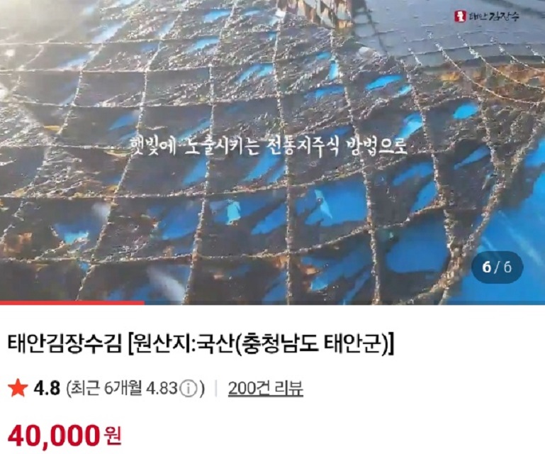 태안-곱창돌김