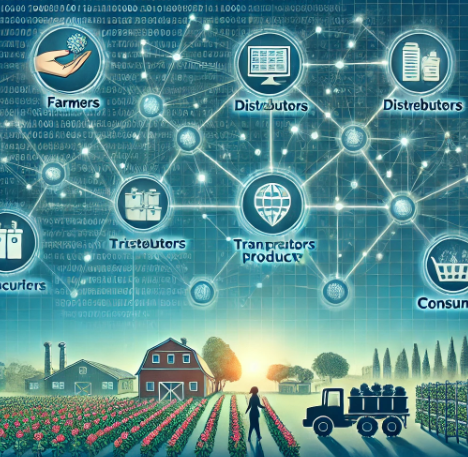 스마트 농업과 블록체인 기술의 결합: 농산물 유통 투명성 확보
