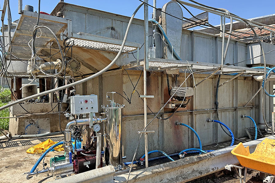 양돈농가 돈분폐수 부상조, 마이크로버블 시스템