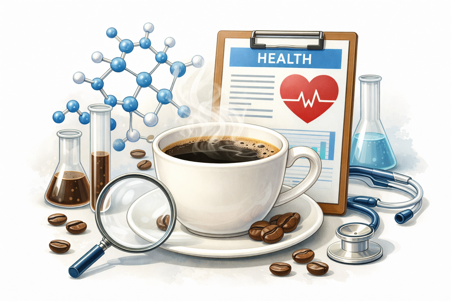 커피 섭취가 대장암 환자 생존율 향상 관련 이미지