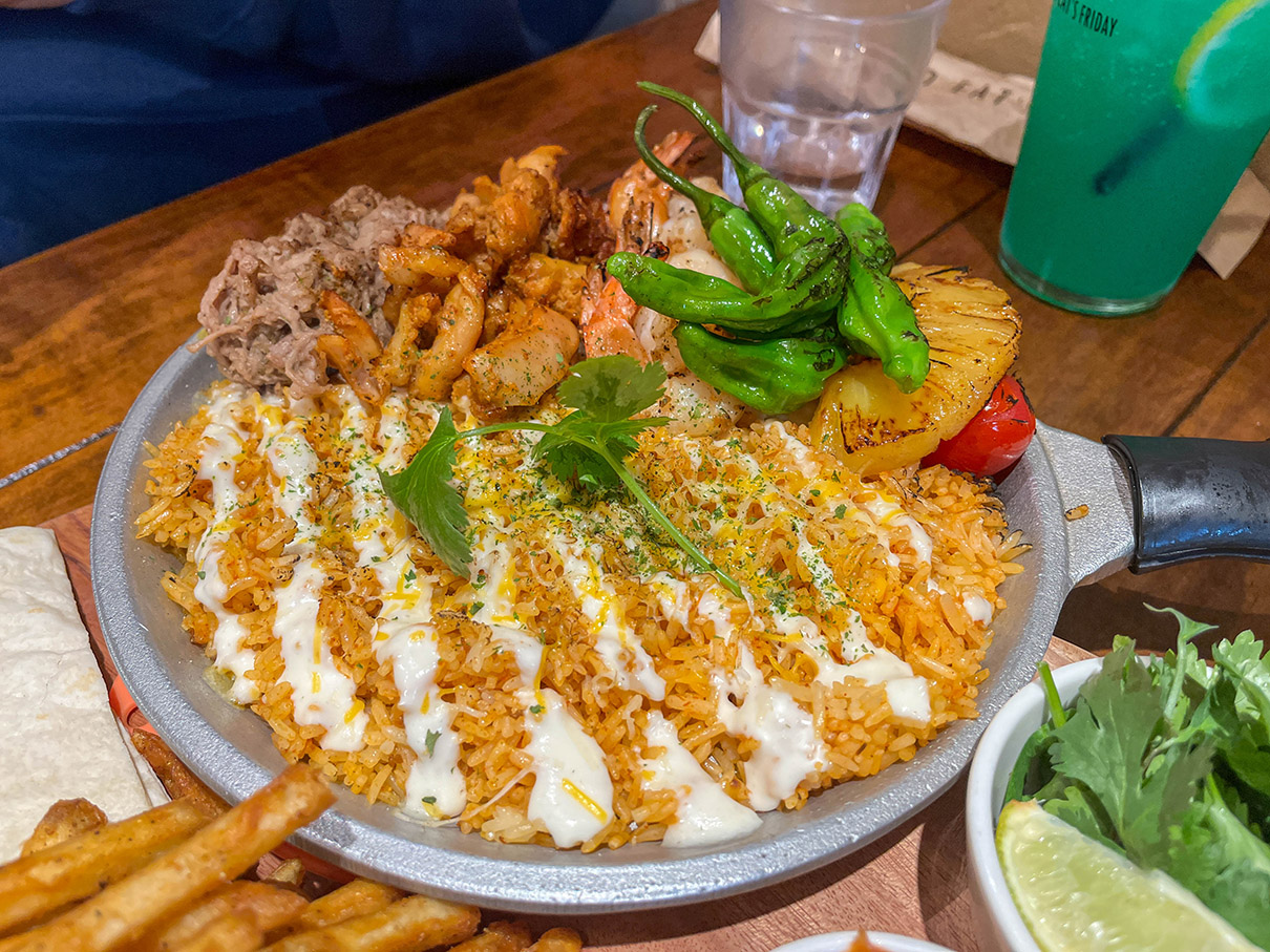 갓잇 해리단길점 B세트 갓 파히타