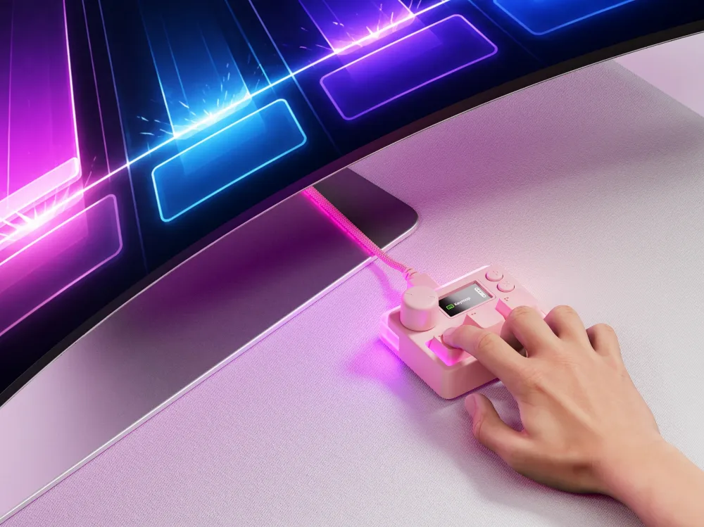 엑스패드 미니로 리듬게임을~
