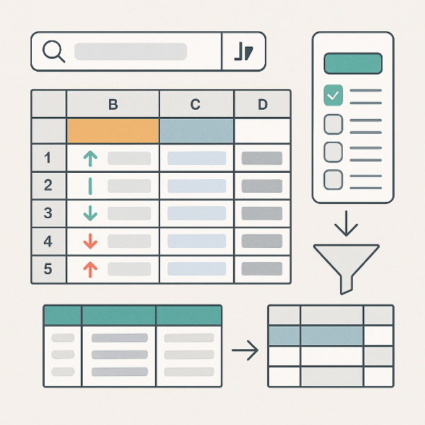 정렬·필터 사진