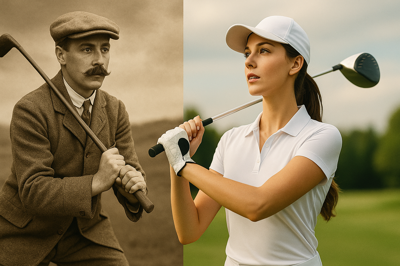 전통에서 현대까지, 골프의 변천사 관련 이미지