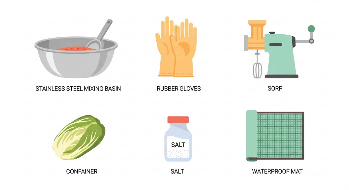 김장도구, 꼭 필요한 5가지 준비물