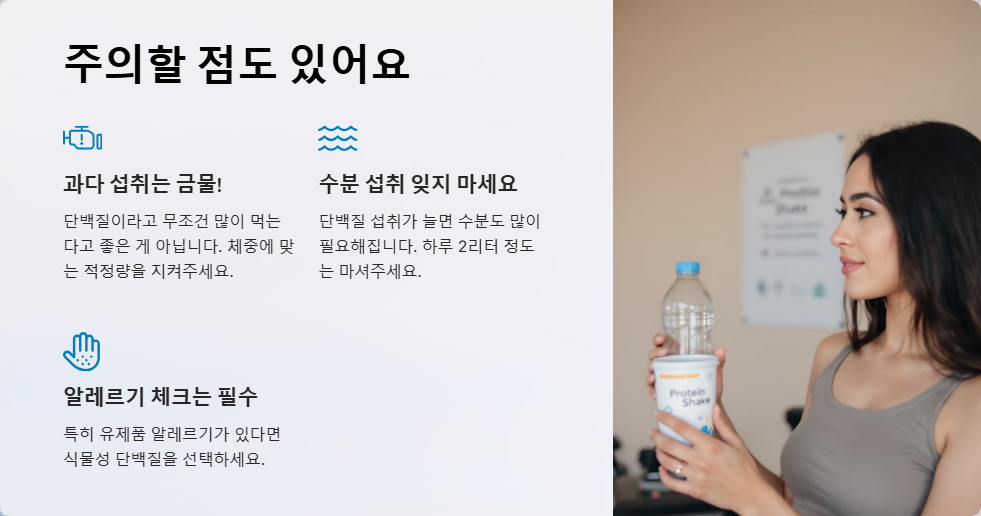 단백질 보충제 비교