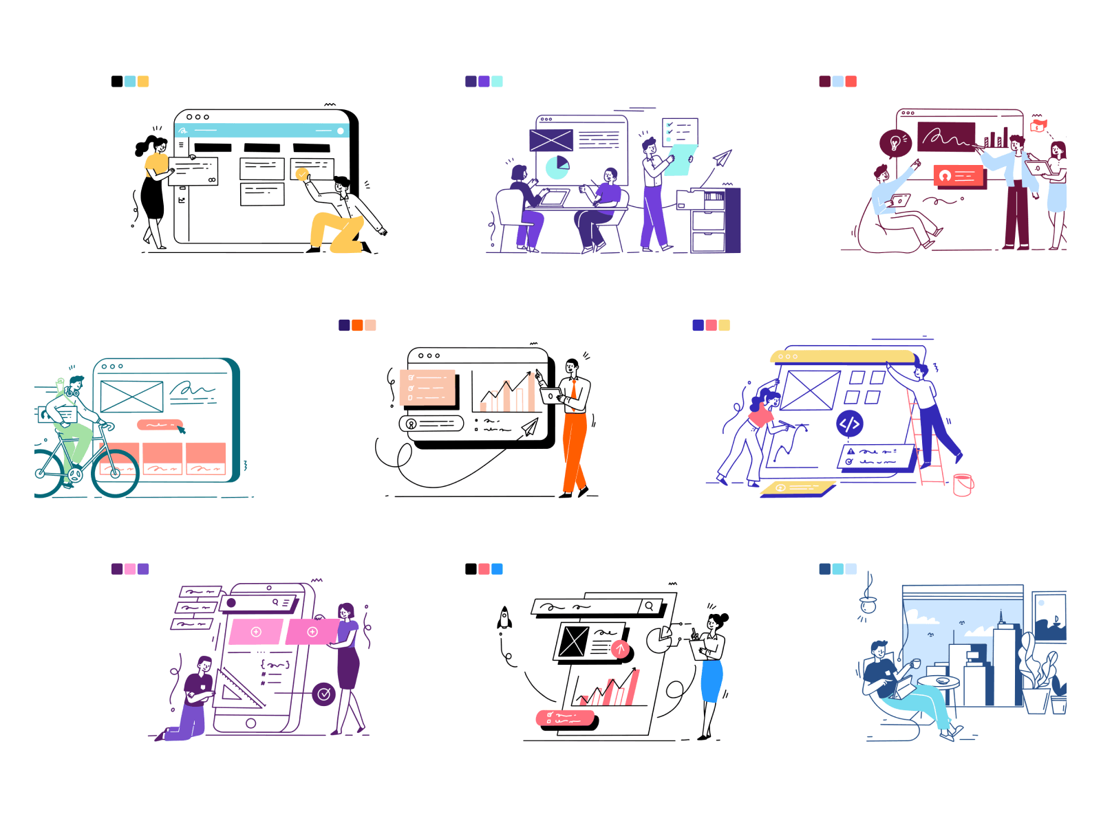 무료 일러스트 예시 이미지