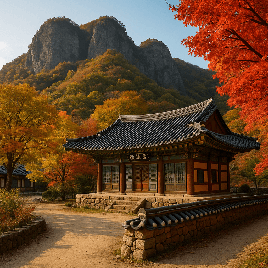 고창 선운산 여행에서 만나는 동양화 같은 풍경과 사찰의 고즈넉한 정취