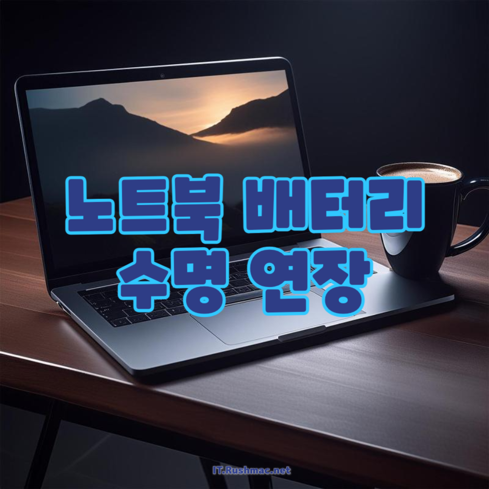 노트북 배터리 수명 연장